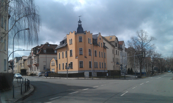 Altenburg Süd-Ost, Kreuzung Münsaer Str.  -  H.-Heine Straße